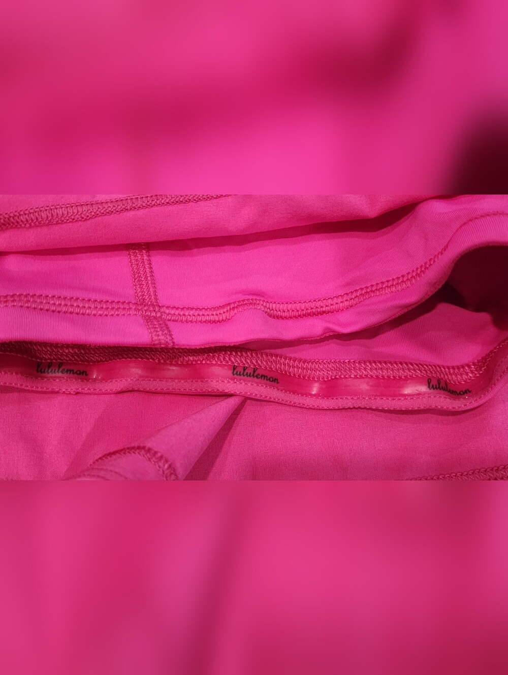 The Lululemon Pace Rival Mid-Rise Skirt Sonic Pink Sz 4 Like New - Picture 4 of 11